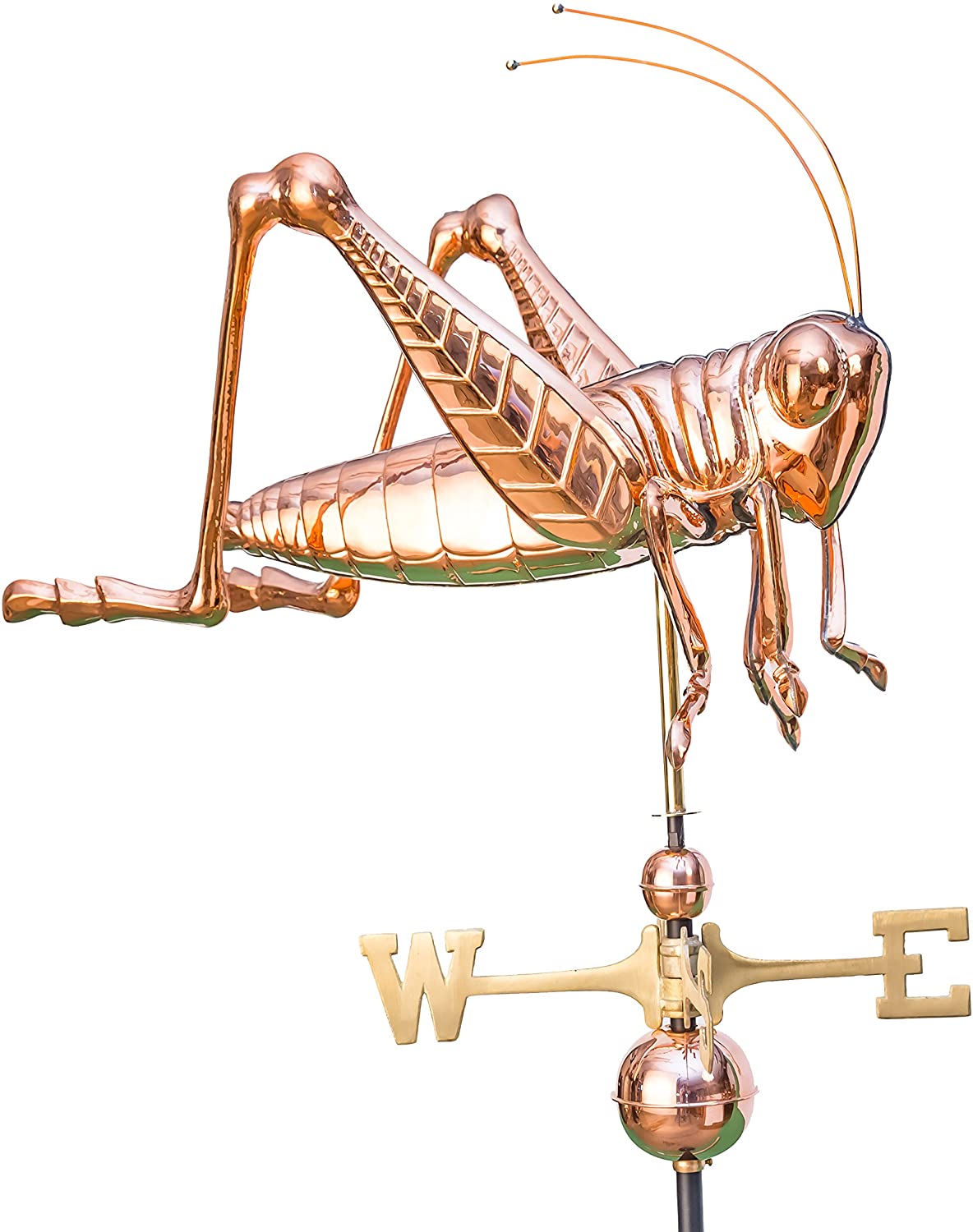 Grasshopper Weathervane – Worthy of a Rooster Replacement