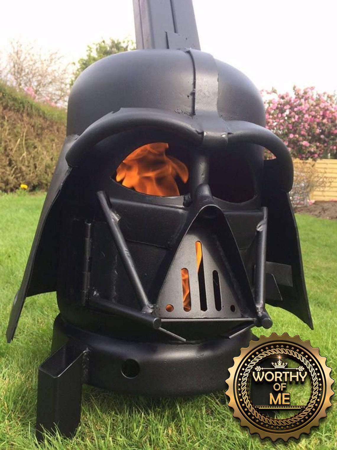 Darth Vader Fire Pit Worthy Of His, Darth Vader Fire Pit