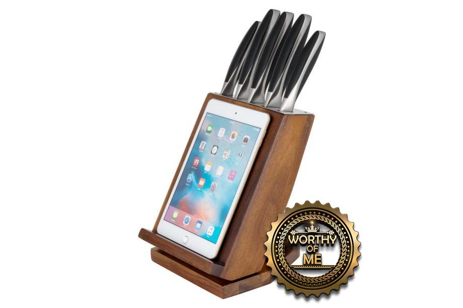 Knife Block and Tablet Holder – Worth the Distraction